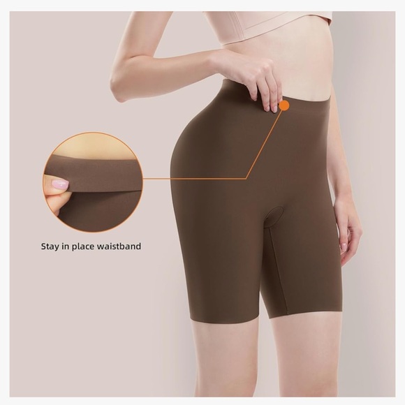 NWT ATTLADY Women Shapewear Mid-waist Shorts Body Shaper Shorts Thigh Slimmers - Picture 4 of 9